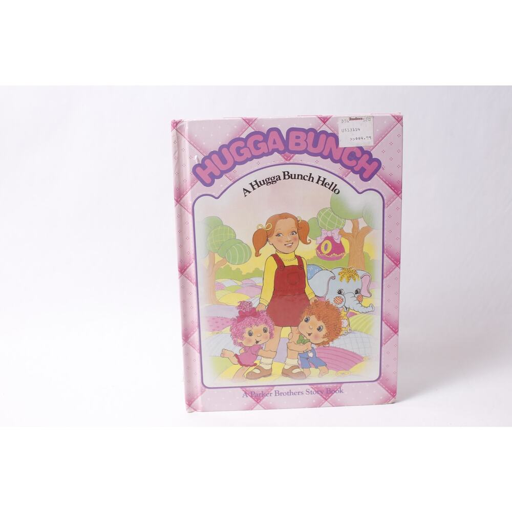 Hugga Bunch Hello Parker Brothers Story Book Children's Hardcover ~260212-WH 97